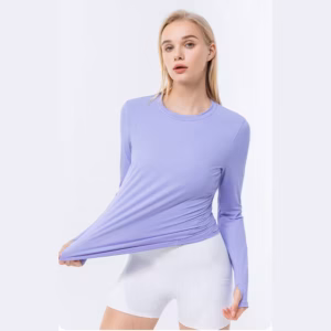 Black relaxed fit high elasticity t-shirt